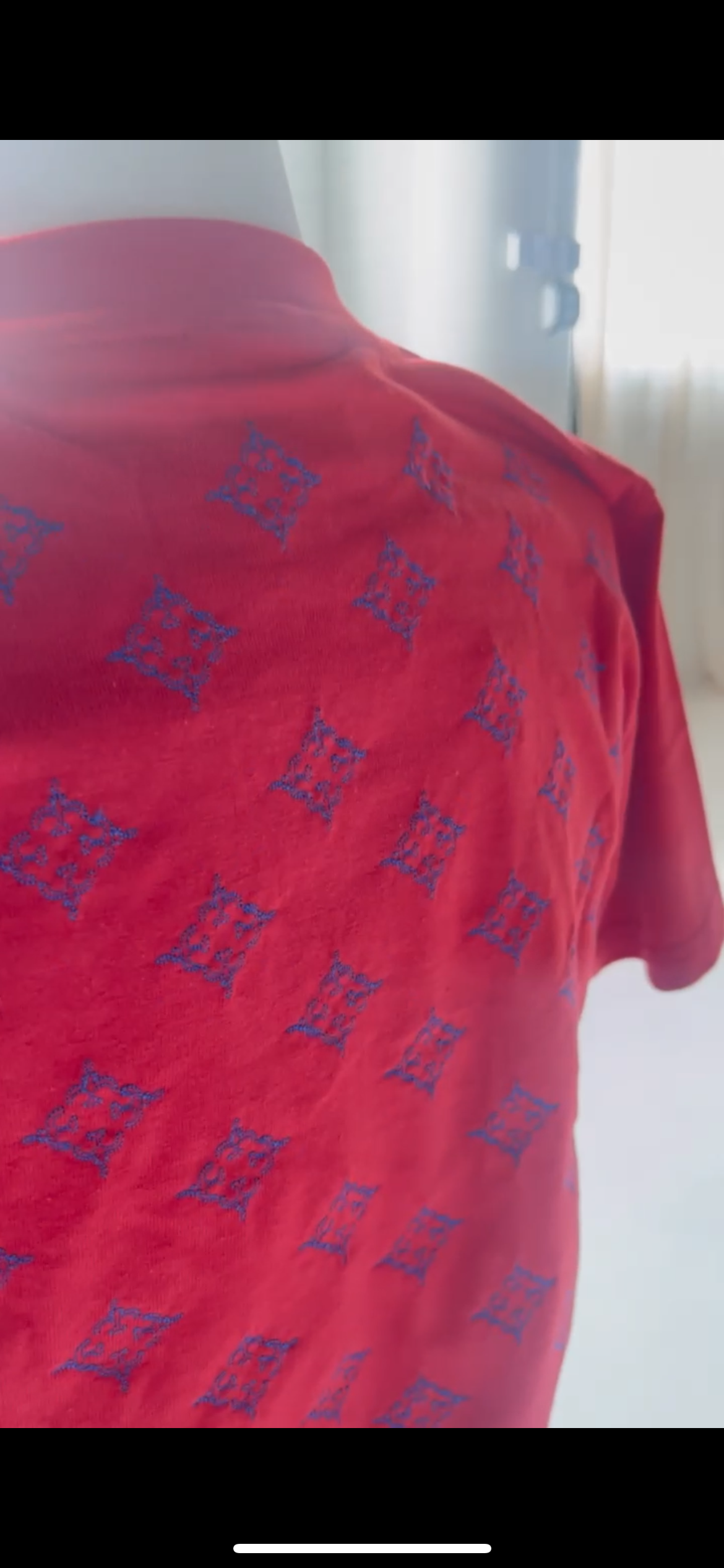 RED CTC BLUE TITAN T SHIRT