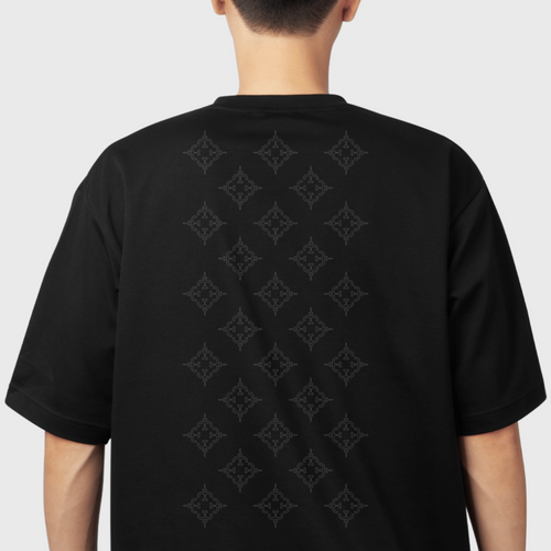 BLACK CTC WHT TITAN T SHIRT